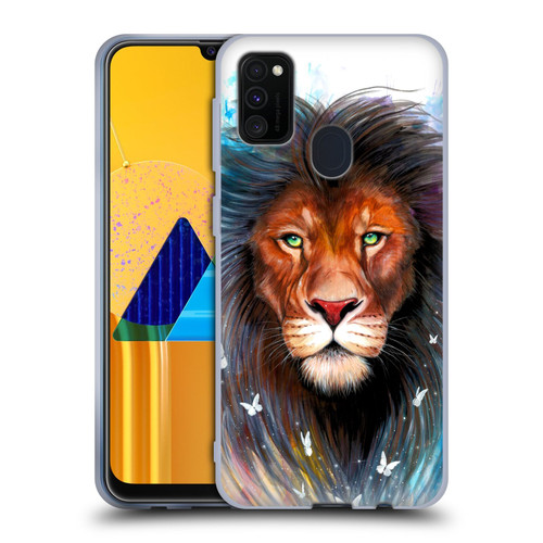 Pixie Cold Cats Sacred King Soft Gel Case for Samsung Galaxy M30s (2019)/M21 (2020)