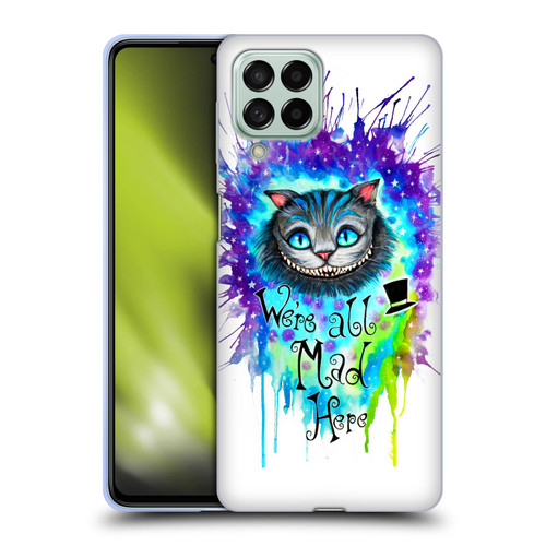 Pixie Cold Cats We Are All Mad Here Soft Gel Case for Samsung Galaxy M53 (2022)