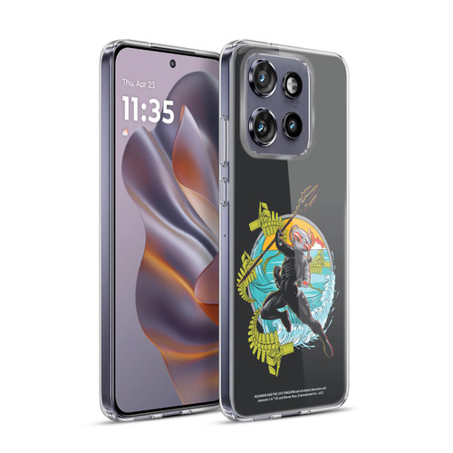 Aquaman And The Lost Kingdom Graphics Black Manta Art Soft Gel Case for Motorola Edge 50 Neo