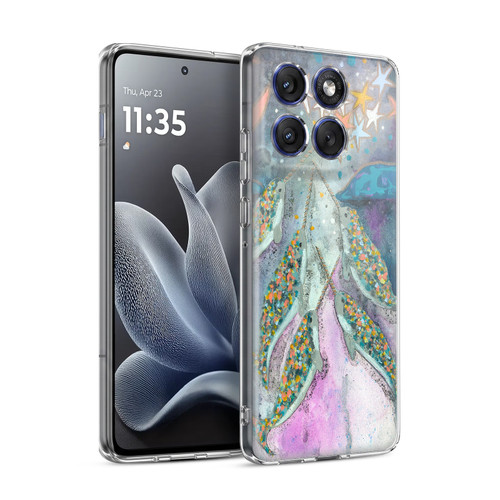 Wyanne Nature Portraits II Stargazer Celebration Narwhals Soft Gel Case for Motorola Edge 70