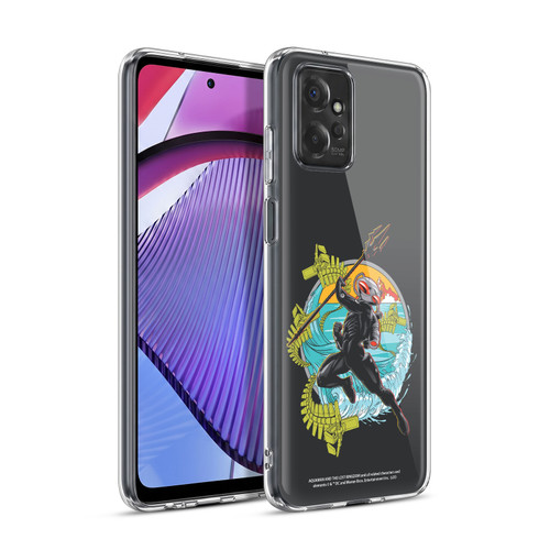 Aquaman And The Lost Kingdom Graphics Black Manta Art Soft Gel Case for Motorola Moto G Power (2023)