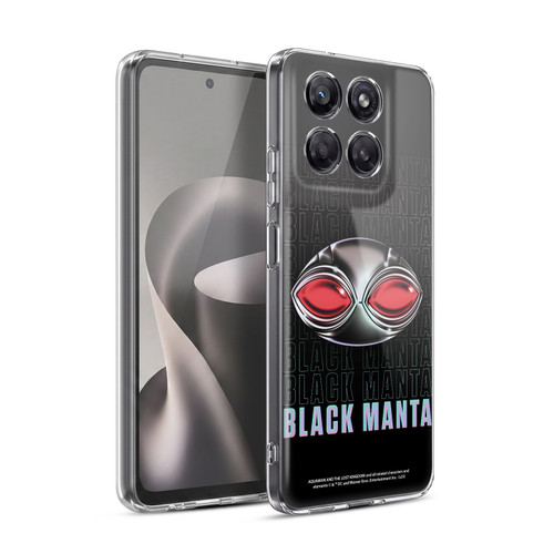 Aquaman And The Lost Kingdom Graphics Black Manta Helmet Soft Gel Case for Motorola Moto G37 Power