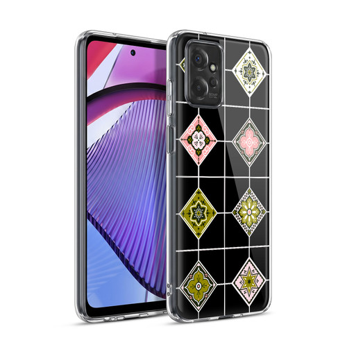 Cat Coquillette Patterns 6 Mexican Tile 4 Soft Gel Case for Motorola Moto G Power (2023)