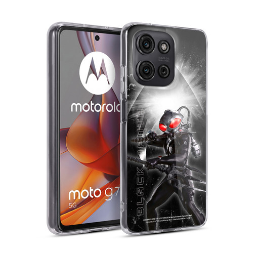 Aquaman And The Lost Kingdom Graphics Black Manta Soft Gel Case for Motorola Moto G75