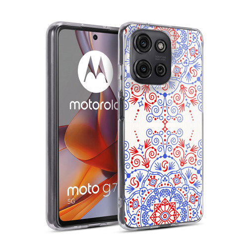 Cat Coquillette Patterns 6 Moroccan Mandala Soft Gel Case for Motorola Moto G75