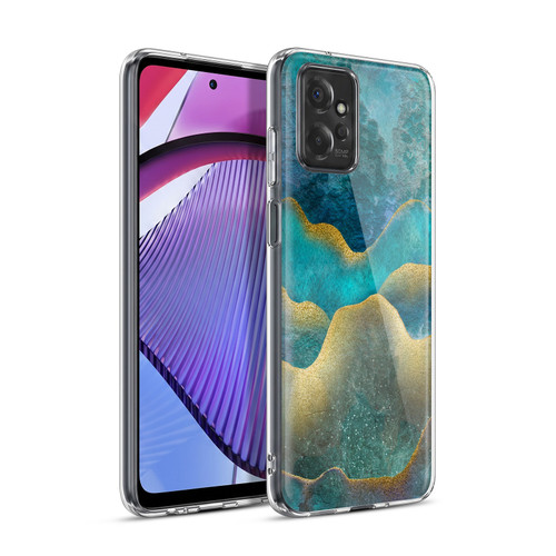 LebensArt Mineral Marble Wash Up Soft Gel Case for Motorola Moto G Power (2023)