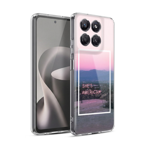 The 1975 Songs She's American Soft Gel Case for Motorola Moto G37 Power