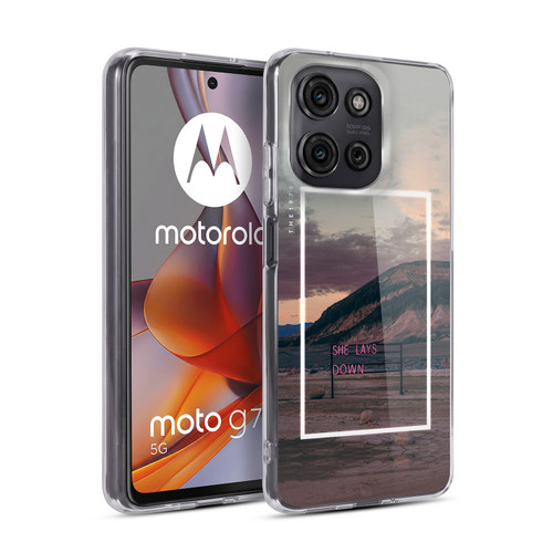 The 1975 Songs She Lays Down Soft Gel Case for Motorola Moto G75