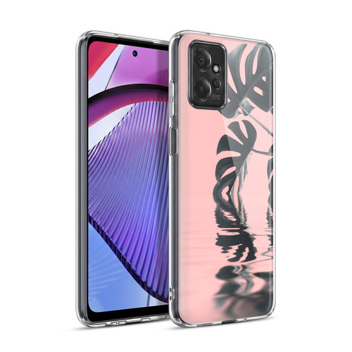 LebensArt Pastels Monstera Soft Gel Case for Motorola Moto G Power (2023)
