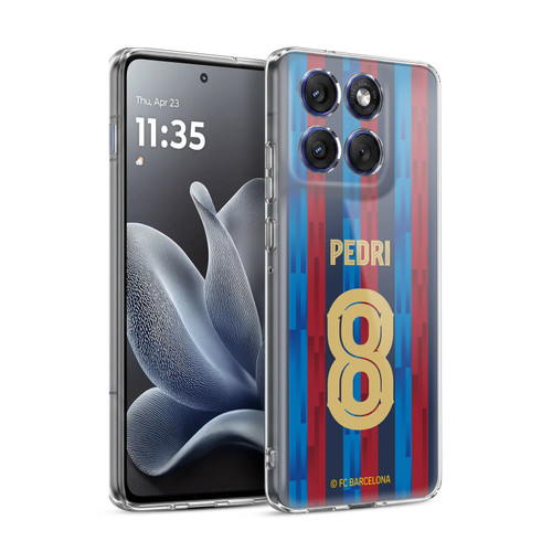 FC Barcelona 2022/23 Players Home Kit Pedri Soft Gel Case for Motorola Edge 70