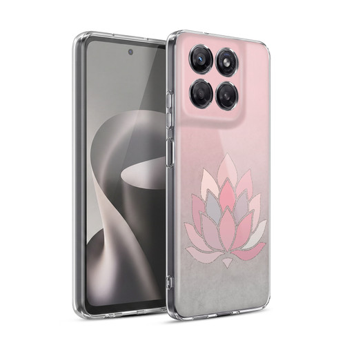 LebensArt Pastels Lotus Soft Gel Case for Motorola Moto G37 Power