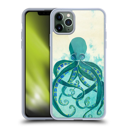 Cat Coquillette Sea Octopus Soft Gel Case for Apple iPhone 11 Pro Max