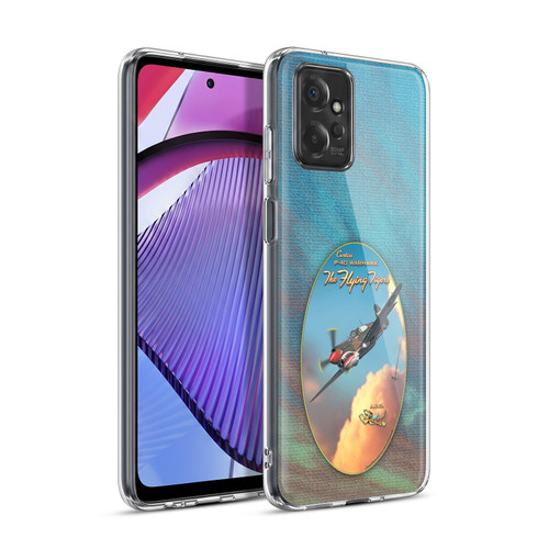 Larry Grossman Retro Collection P-40 Warhawk Flying Tiger Soft Gel Case for Motorola Moto G Power (2023)