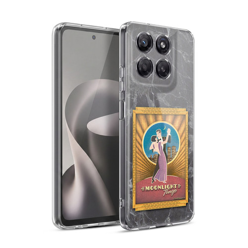 Larry Grossman Retro Collection Moonlight Tango Soft Gel Case for Motorola Moto G37 Power