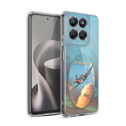 Larry Grossman Retro Collection P-40 Warhawk Flying Tiger Soft Gel Case for Motorola Moto G37 Power