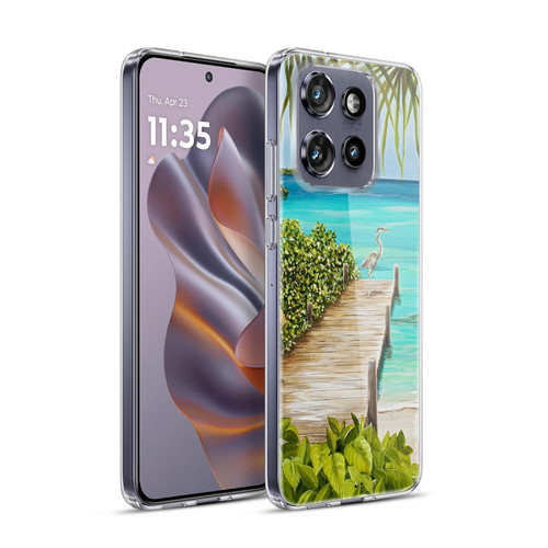 Lisa Sparling Birds And Nature Coastal Seclusion Soft Gel Case for Motorola Edge 50 Neo