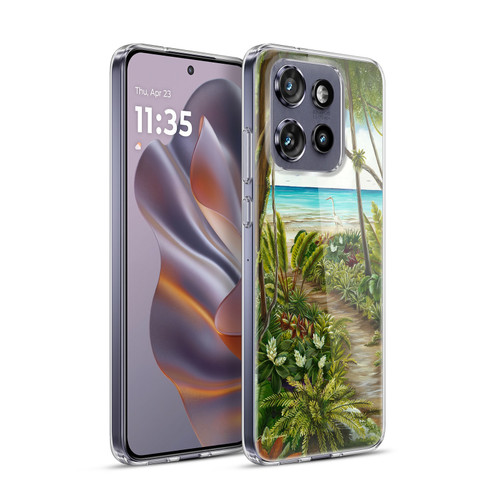 Lisa Sparling Birds And Nature Paradise Soft Gel Case for Motorola Edge 50 Neo