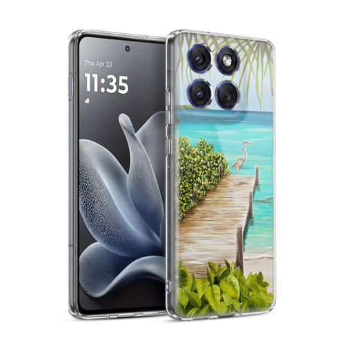 Lisa Sparling Birds And Nature Coastal Seclusion Soft Gel Case for Motorola Edge 70