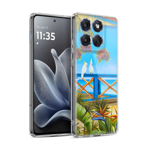 Lisa Sparling Birds And Nature Island Solitude Soft Gel Case for Motorola Edge 70