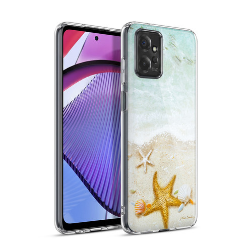 Lisa Sparling Birds And Nature Sandy Shore Soft Gel Case for Motorola Moto G Power (2023)