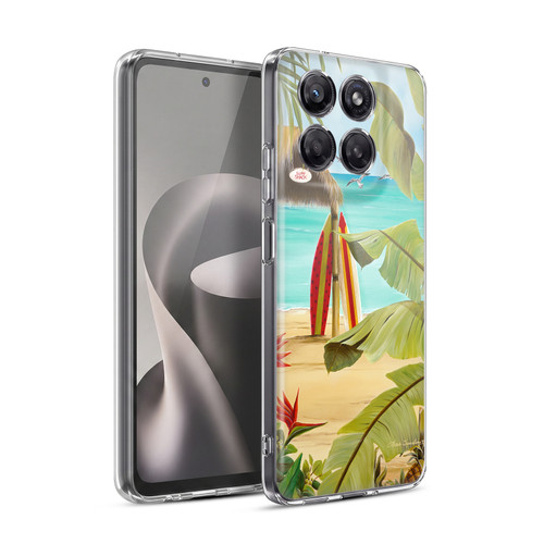 Lisa Sparling Birds And Nature Surf Shack Soft Gel Case for Motorola Moto G37 Power
