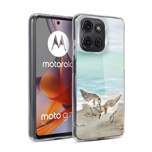 Lisa Sparling Birds And Nature Surfside Dining Soft Gel Case for Motorola Moto G75