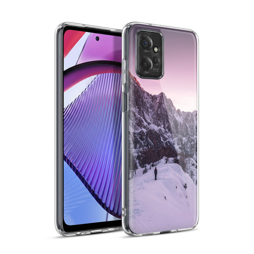 Patrik Lovrin Wanderlust Standing Winter Wonderland Soft Gel Case for Motorola Moto G Power (2023)