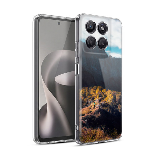 Patrik Lovrin Wanderlust In Awe Of The Mountains Soft Gel Case for Motorola Moto G37 Power
