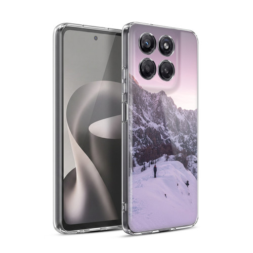 Patrik Lovrin Wanderlust Standing Winter Wonderland Soft Gel Case for Motorola Moto G37 Power