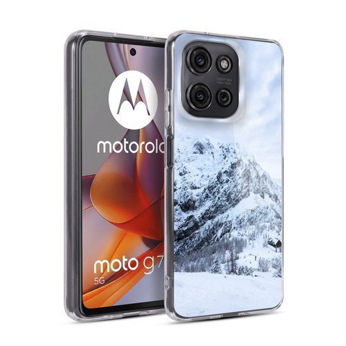 Patrik Lovrin Wanderlust Winter Wonderland Explorer Soft Gel Case for Motorola Moto G75