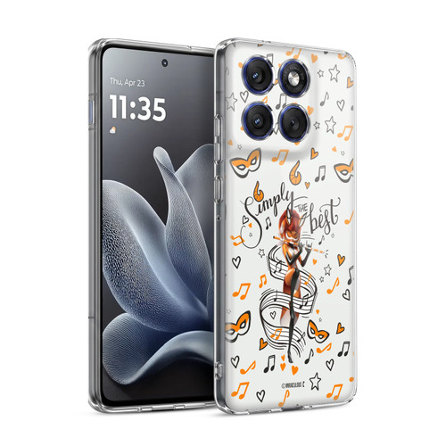 Miraculous Ladybug Character Art And Patterns Rena Rouge Soft Gel Case for Motorola Edge 70