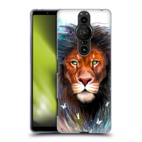 Pixie Cold Cats Sacred King Soft Gel Case for Sony Xperia Pro-I