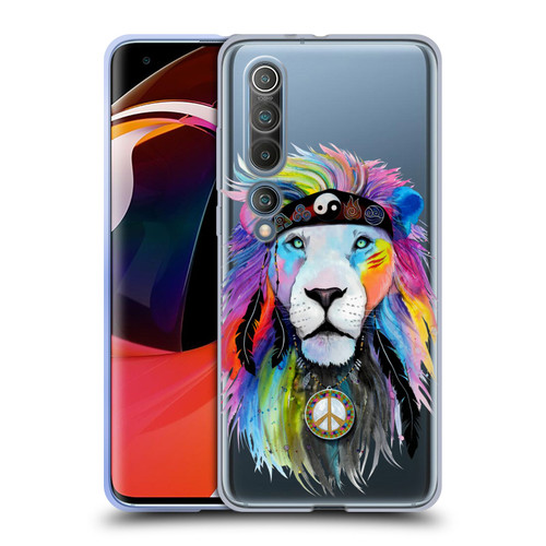 Pixie Cold Cats Hippy Lion Soft Gel Case for Xiaomi Mi 10 5G / Mi 10 Pro 5G