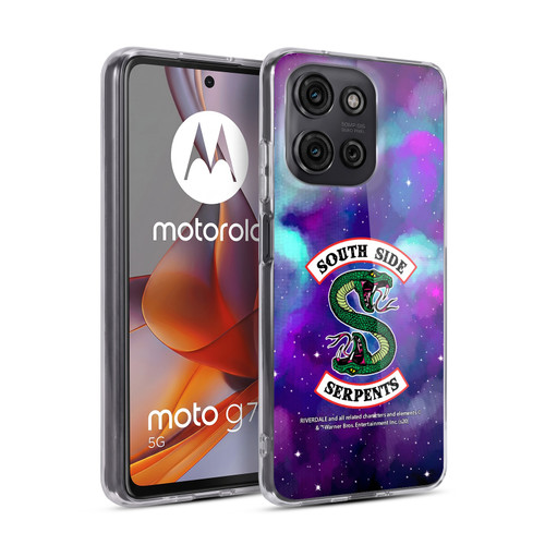 Riverdale South Side Serpents Nebula Logo 1 Soft Gel Case for Motorola Moto G75