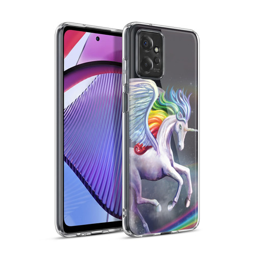 Rose Khan Unicorns Rainbow Dancer Soft Gel Case for Motorola Moto G Power (2023)