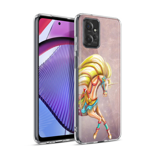Rose Khan Unicorns Western Palomino Soft Gel Case for Motorola Moto G Power (2023)