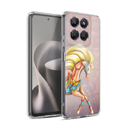 Rose Khan Unicorns Western Palomino Soft Gel Case for Motorola Moto G37 Power