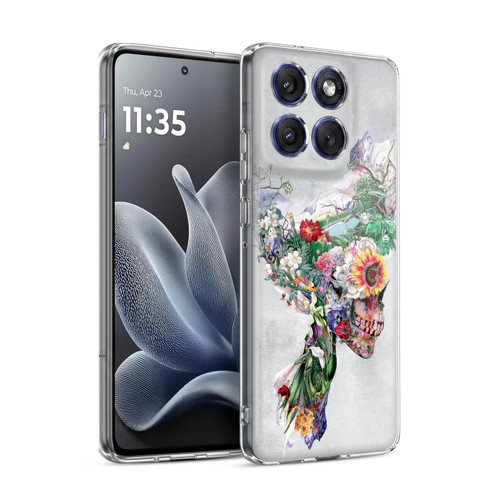 Riza Peker Skulls 5 Nature Soft Gel Case for Motorola Edge 70