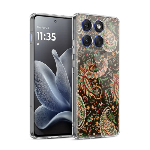 Ninola Mix Patterns Woodland Paisley Soft Gel Case for Motorola Edge 70