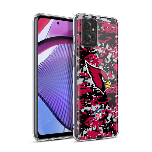 NFL Arizona Cardinals Graphics Digital Camouflage Soft Gel Case for Motorola Moto G Power (2023)