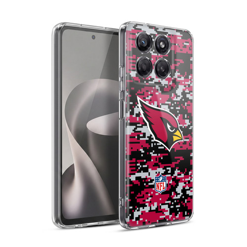 NFL Arizona Cardinals Graphics Digital Camouflage Soft Gel Case for Motorola Moto G37 Power