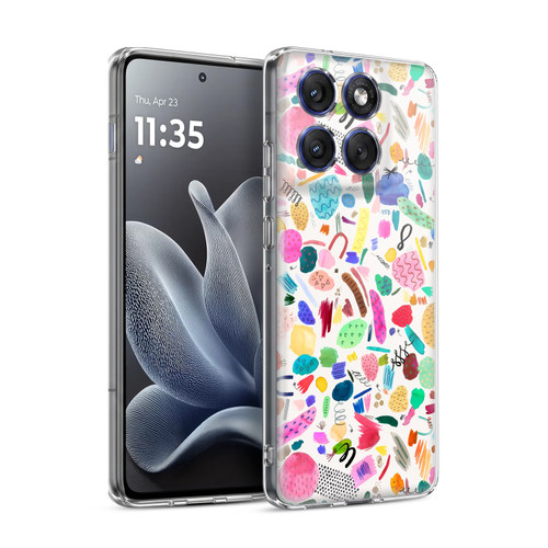 Ninola Ocean Colorful Marks Soft Gel Case for Motorola Edge 70
