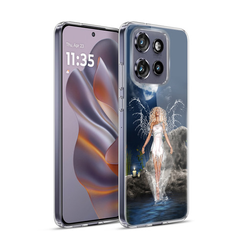 Simone Gatterwe Angels And Fairies Water Angel Soft Gel Case for Motorola Edge 50 Neo