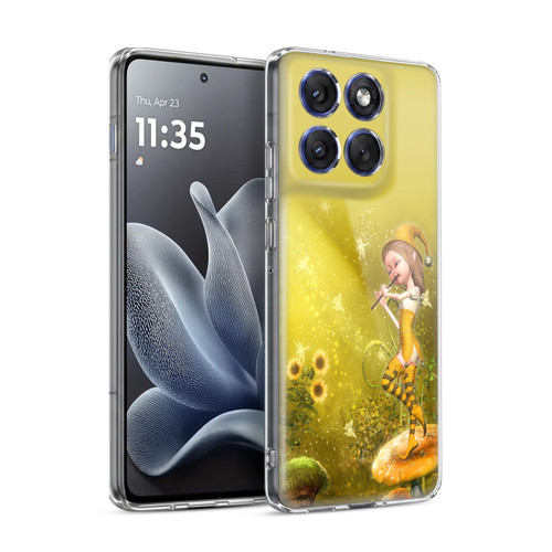 Simone Gatterwe Angels And Fairies The Flautist Soft Gel Case for Motorola Edge 70