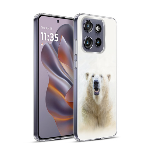 Simone Gatterwe Nature Series Polar Ear Soft Gel Case for Motorola Edge 50 Neo
