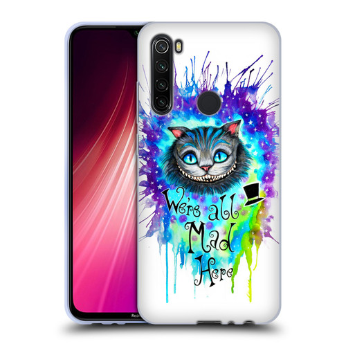 Pixie Cold Cats We Are All Mad Here Soft Gel Case for Xiaomi Redmi Note 8T