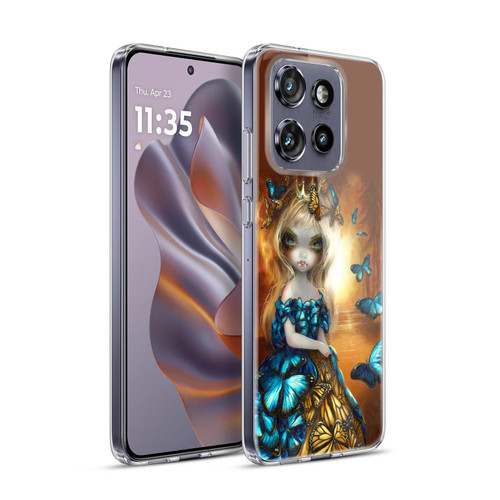 Strangeling Fairy Art Queen of Butterflies Soft Gel Case for Motorola Edge 50 Neo