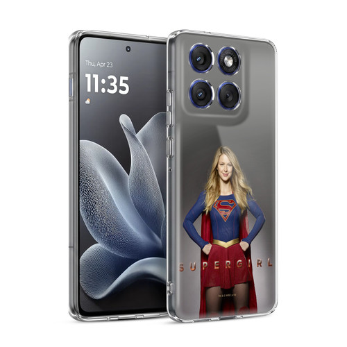 Supergirl TV Series Key Art Kara Zor-El Soft Gel Case for Motorola Edge 70
