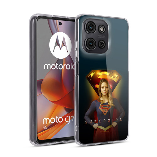 Supergirl TV Series Key Art Kara Danvers Soft Gel Case for Motorola Moto G75