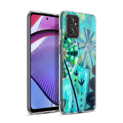Wyanne Nature Retro Flowers Soft Gel Case for Motorola Moto G Power (2023)